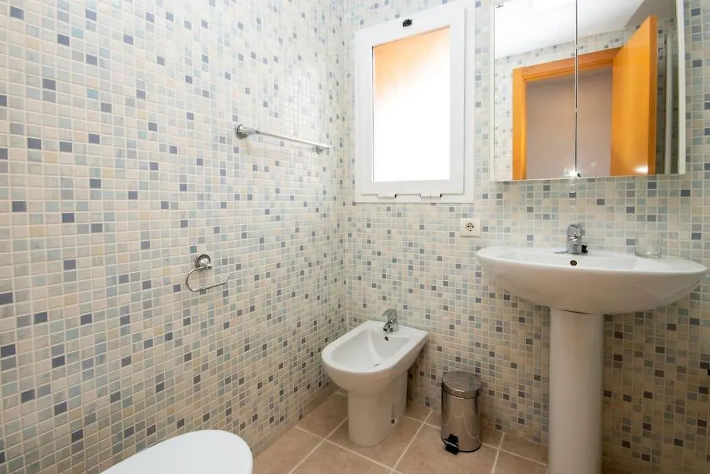 Apartmán Penthouse With Roof Terrace, Bbq, Pool- And Sea Views Buenas Noches Španělsko