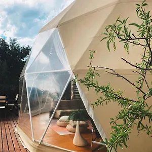 Campo de lujo Glamping Geodesic Dome In Secluded Eco Retreat, Alozaina